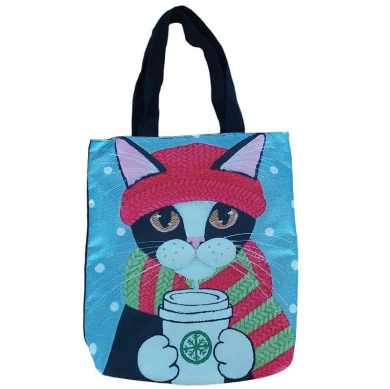 Sacola Gato inverno